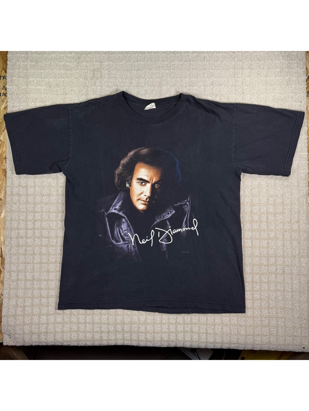 Neil Diamond 1996 US Tour black T-shirt XL